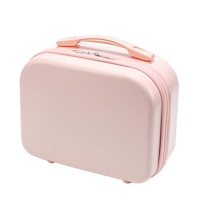 VALICLUD Brush Organizer Case 1pc Storage Dividers Capacity Color Hand- held for Outdoor Cosmetics Dresser: Mini Suitcase Women Organizer Brush Lady Artist Portable Bag Makeup Train Case