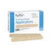 ForPro Professional Collection Premium Wood Applicators, Non-Sterile, Hair Removal Waxing Sticks, Large, 6" L x .75" W, 100-Count view 1
