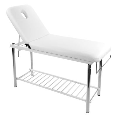 SKINACT Metal Frame Edition of Smart Massage/Facial Bed & Table +600lbs White (Heavy Duty)