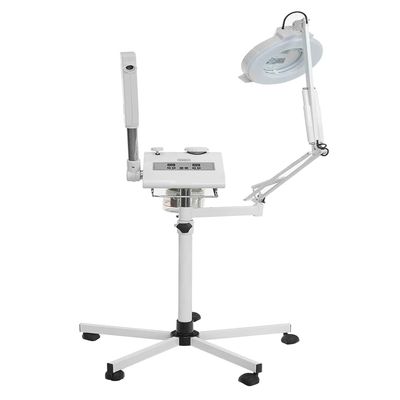 SKINACT 2 in 1 Digital Facial Steamer with Ozone and Aroma Therapy Basket and Magnifying Lamp