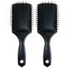 2 Pc Detangling Paddle Hair Brush Wet Dry Cushioned Shower Detangle Massage Comb view 2