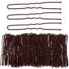 Tbestmax 300 Hair Bun Bobby Pins U Shaped Pin Hair Grips to Clip Ballet Hair Net for Women 6 CM/2.3 Inch Brown view 1