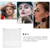 FRCOLOR 4pcs Transparent Empty Eyeshadow Palette Cases for Makeup Storage Portable Cosmetic Containers for Eyeshadows Blush Lipstick and More for Travel and Daily Use Random Style view 2