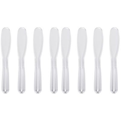FRCOLOR 8pcs Face Mask Applicator Tool for Mask Skincare Brush for Face Application Plastic Makeup Spatula