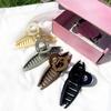 Big Hair Claw Clips Large Matte Butterfly Hair Clips 5.1" Oversize Hair Clip for Long Thick Hair Barrette Accessories for Women's and Girl's 4 PCS view 2