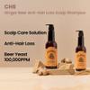 CH6 Ginger Beer Hair & Scalp Care Shampoo - for hair loss | Recover Damaged Scalp, Rich with German Beer Yeast for Hair Regrowth and Thickening, Thinning hair, Sulfate free, 16.9 fl oz view 2