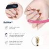 Karroy Nail File 20pcs Dual Sided Nail Files for Natural Nails Emery Boards Nail Filer for Acrylic Nail 180/240 Grit view 4