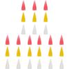FRCOLOR 27pcs Nail Art Dotting Rhinestones Picker Wax Replacement Tips Easy to Use Pen Tips for Nail Design for Salon Personal Use view 1