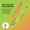 Nail File and Buffer Block Professional Emery Boads Natural Nails Limas para Uas Fingernail Files for Women 20PCS (C-Skateboard 320/600) view 3