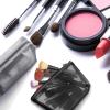 Boao 3 Piece Mesh Cosmetic Bag Mesh Makeup Bag with Zipper Pouch Travel Toiletry for Makeup Organizer Home Office Travel Accessories(Black, Gray, Rose Red) view 4