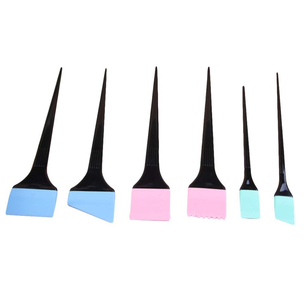 SHERCHPRY Hair Dyeing Brush Silicone Coloring Tool Hair Brush for Coloring Kit (random Style)