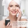 100g/3.4oz Black Frosted Glass Cream Jars Refillable Cosmetic Containers Empty Sample Jar Pot with Plastic Wood Grain Lids for Lotion Cream Eyeshadow Moisturiser Make Up - 4 Pack view 4