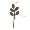 SHERCHPRY 10pcs Vintage Leaf Hair Clips Retro Bronze Bobby for Women Elegant Hair Ornaments for Parties and Weddings view 2
