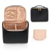 Fhdisfnsk Carry-on Large Capacity Makeup Bag can be Inserted into The Brush Beauty Bag Multi-Function Storage Bag Bag Out of The Portable Black view 2