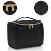 Fhdisfnsk Carry-on Large Capacity Makeup Bag can be Inserted into The Brush Beauty Bag Multi-Function Storage Bag Bag Out of The Portable Black view 3