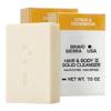 Bravo Sierra Body and Hair Mens Soap Bar, 2-Pack - All-In-One Shampoo & Soap for Face, Hair & Body - Citrus & Cedarwood, 7 oz - Coconut, Shea Butter & Oat Flour for Soft Skin & Healthy Hair view 1