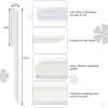 10 Pieces Eyebrow Razor for Women Facial Shaver Razor Brow Shaper Eyebrow Trimmer Dermaplaner Shaping Tool with Cover (White) view 2