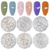 Silver Nail Charms Nail Art Zircon Metal Gem Sparkle Crystal Jewelry Diamonds for Nail Art Decorative Horse Eyes Water Drop Accessories Mini Flatback Nail Rhinestones Accessories view 1