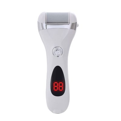 Feiyx Electric Foot SharpenerFull Body Washing Electric Foot Sharpener,Foot File Electric Hard Skin Remover,USB Rechargeable Foot Care Tool (Color : White)