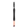 Eyebrow Brush Double-Ended Spiral Portable Multipurpose Angled Brush with Cover for Beginners view 1