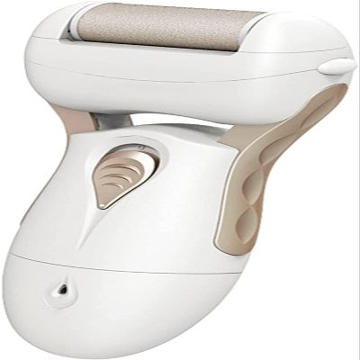 JYYBN Electric Feet Callus Removers Rechargeable,Portable Electronic Foot File Pedicure Tools, 2 Speeds Callous Remover Kit with 3 Roller Heads Foot Rasp, for Cracked Dry Skin