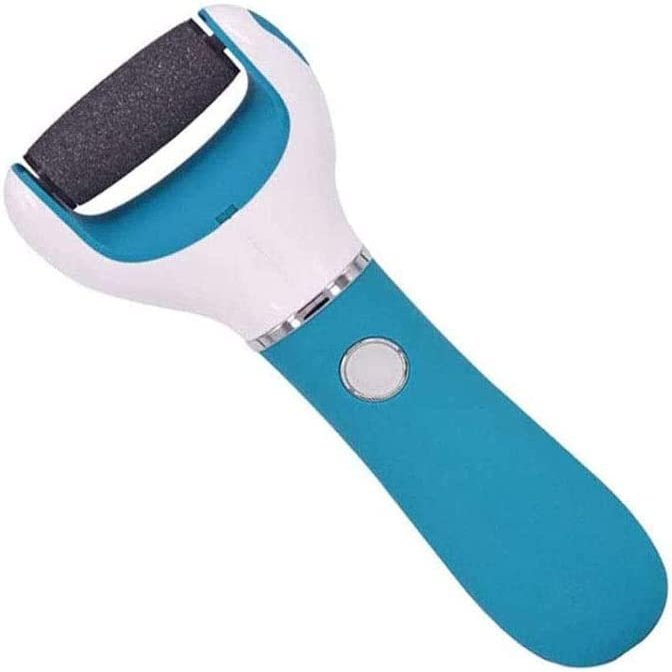 JYYBN Foot Grinder, Electric Callus Remover Foot Scrubber, Remover Pedicure Tools for Feet Electronic Callus Shaver Pedicure kit for Cracked Heels and Dead Skin with 2 Roller Heads
