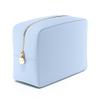 Embla Makeup Bag Travel Cosmetics Pouch and Toiletry Bag, Nylon Zipper Pouch Purse, Cute Make Up Organizer Storage Tote for Women Girls, Waterproof Travel Skincare Case, Large Makeup Bags, Sky Blue view 1