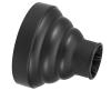 Hair Blower Diffuser, Collapsible Hair Dryer Diffuser, Salon Folding Hairdryer Hair Blower Diffuser Cover Styling Hairdressing Tool (Black) view 2