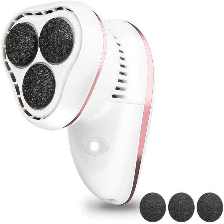 JYYBN Foot Grinder, Foot Callus Remover Foot Grinder, Rechargeable Vacuum Pedicure Foot File Callus Remover for Cracked Heels Hard Skin - Foot Heel Repair