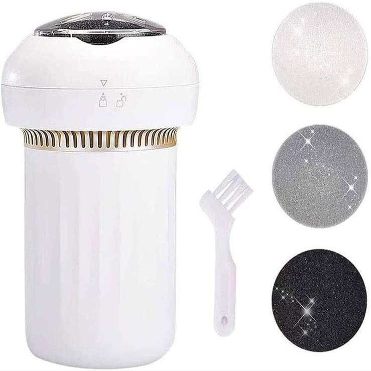 JYYBN Foot Grinder, Electric Callus Remover Foot File Portable Foot Pedicure Tools for Cracked Heels, Callus and Hard Dead Sha