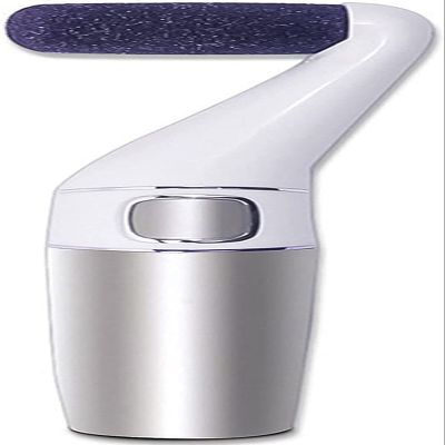 JYYBN Electric Foot Files, Portable Waterproof Pedicure Calluses Scrubber, Rechargeable Spa Exfoliator Tools for Heels Feet Cracked Dead Dry Hard Skin