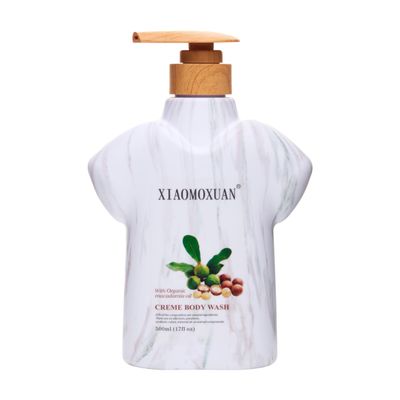 Xiaomoxuan Moisturizing Body Wash for Extra Dry Sensitive-Skin - Macadamia Nut-Oil Body Wash Cream for Women and Men - Hydrating Skin-Care Treatment