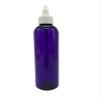 Natural Farms 8 oz Purple Cosmo Plastic Bottles -12 Pack Empty Bottle Refillable - BPA Free - Essential Oils - Aromatherapy | White Twist Top Caps - Made in the USA view 2