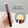 Lipstick Brush Portable Artificial Fiber Round Head Smudging Small Concealer Brush view 3