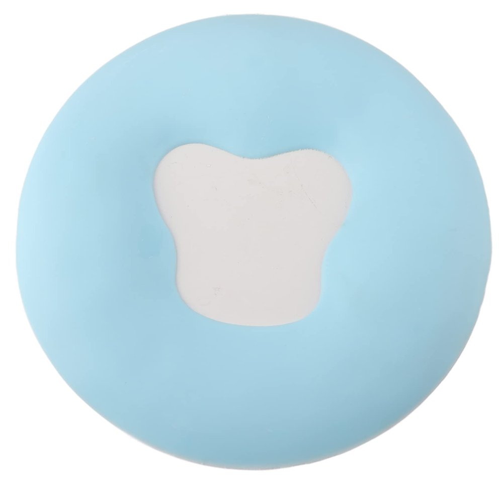 Ejoyous Silicone Face Pillow, Spa Reusable Face Rest Massage Overlay Relax Cushion Skin Care for SPA Beauty Salon Head Support(Sky Blue)