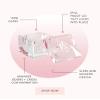 KIARA SKY Professional Nails Spill-Proof Dappen Dish with Lid for Holding Acrylic Liquid Monomer - Clear view 2