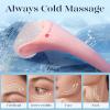 BAIMEI Ice Roller for Face and Rose Quartz Gua Sha Facial Tool, Face Massager Tool for Puffiness view 2