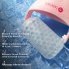 BAIMEI Ice Roller for Face and Rose Quartz Gua Sha Facial Tool, Face Massager Tool for Puffiness view 3