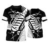IZI POD Barber 3D All Over Printed Tee- Personalized Name Barber Men's 3D Shirt Black and White Barbers Shirt, Custom Gift for Barbers, Birthday view 1