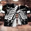 IZI POD Barber 3D All Over Printed Tee- Personalized Name Barber Men's 3D Shirt Black and White Barbers Shirt, Custom Gift for Barbers, Birthday view 2
