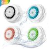 benvesa Combo Pack Replacement Brush Heads  Compatible with Clarisonic Mia 1, Mia 2, Mia Fit, Alpha Fit, Smart Profile Uplift  4 Pack (Acne, Sensitive, Deep Pore, Radiance) view 3