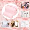 2Pcs Small Makeup Bag for Purse Makeup Pouches for Women Aesthetic Cosmetic Bag Cute Pencil Case Travel Toiletry Bag Fuzzy Makeup Bag Makeup Brushes Storage Zipper Pouches for Organizing view 2