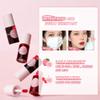 Aaiffey 2 Colors Lip Stain Tint Set,Liquid Lipstick Mini Velvet Lip Tint Hydrating Lip Stain Moisturizing Long Wear Lip Gloss Makeup (2#Strawberry+4#Cherry) view 4