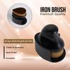 BevyGold Fiber Foundation Brush, Foundation Makeup Brush, Suitable for Mixed Liquid, Cream or Flawless Powder Cosmetics, Perfect Face Multipurpose Makeup Brush, With Protective Case (Iron Shape view 2