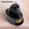 BevyGold Fiber Foundation Brush, Foundation Makeup Brush, Suitable for Mixed Liquid, Cream or Flawless Powder Cosmetics, Perfect Face Multipurpose Makeup Brush, With Protective Case (Iron Shape view 3