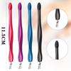 Cuticle Pusher Cuticle Trimmer Professional V Shaped Cuticle Remover Manicure Dead Skin Removal Tool Toe Nail Care for Home and Nail Shop (12Pcs) view 2