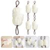 FOMIYES Skin-Softening Bath 5 Pack Loofah Sponges for Shower Bath Body Scrubbers view 4