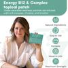 NUTRI-PATCH Energy B12 &Complex Topical Patch, Infused with B1,B2,B3,B5,B6,B12,Biotin,Choline & Inositol 30 Count view 2
