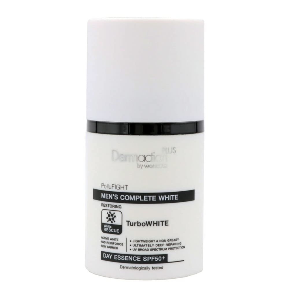 Dermaction Plus Men's Complete White Day Essence SPF50+ PA+++ 50 ML.