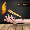BEAUTICONE Straight Razors for Men, Straight Edge Razor, 100 Single Edge Blades, Stainless Steel, Barber Razor for Men's Shaving, Barber Shaving Knife, Slide-Out view 3